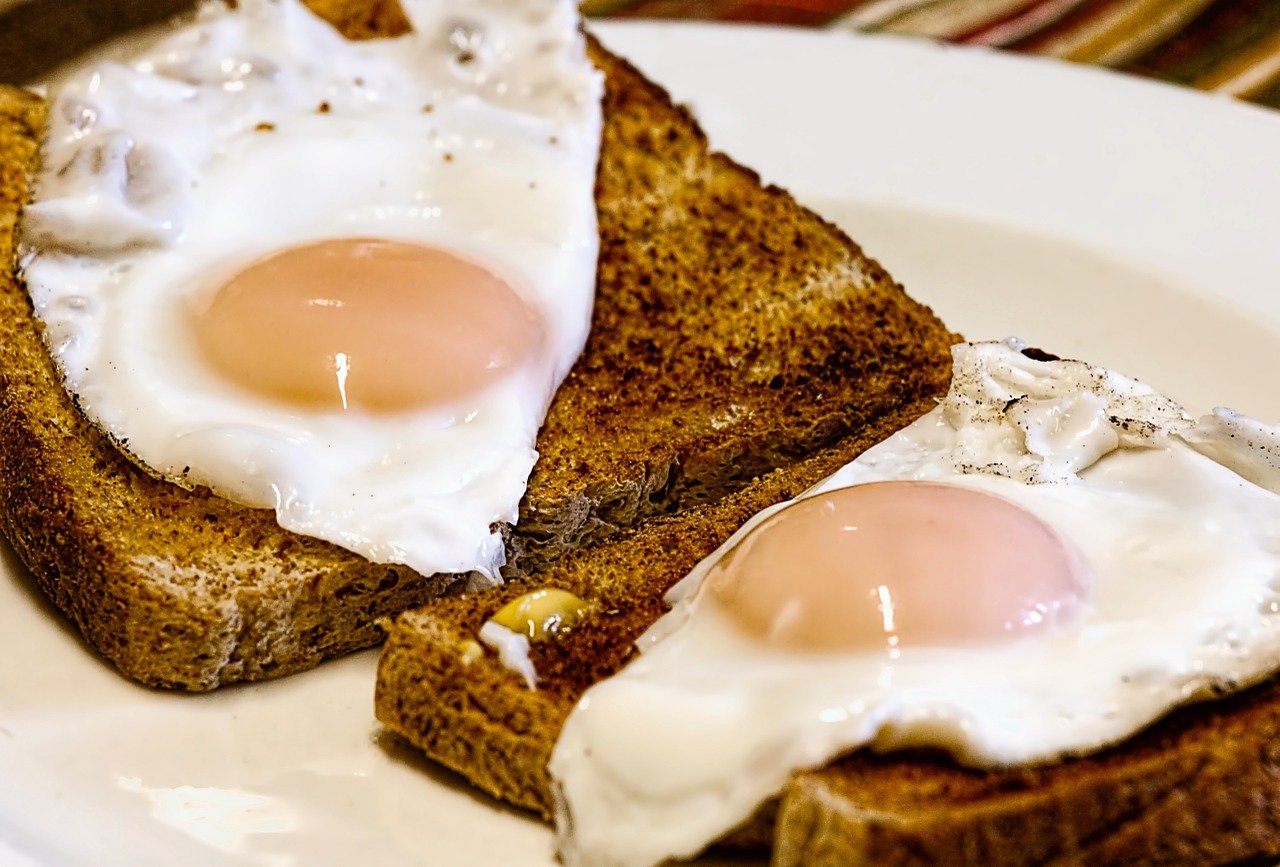 breakfast, toast, food